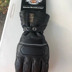 Harley Davidson Wheeler leather gloves- large, NEW!!